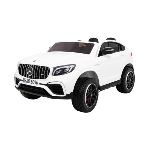 Mercedes GLC 63S AMG - 4x4, 180W, 12V-14Ah - elektromos kisautó - Fehér