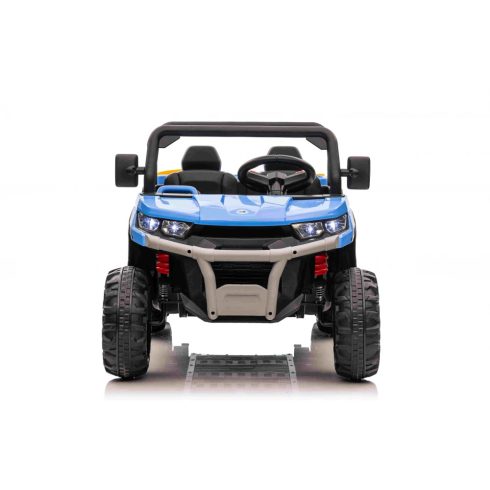 UTV elektromos billenő platós kistraktor 180W, 12V - Kék