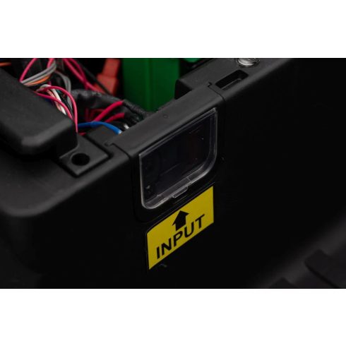 UTV elektromos billenő platós kistraktor 180W, 12V - Kék