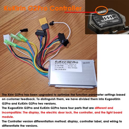 Kukirin elektromos roller/elektromos kerékpár vezérlő