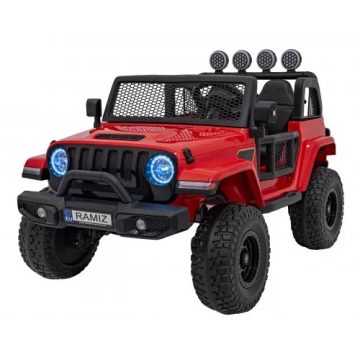   OFF-ROAD 3.0 elektromos terepjáró, 2 személyes, 140W, 12V/14Ah - Piros